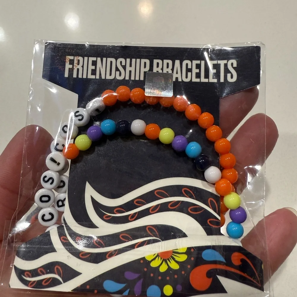 NWT 2 Sets of Denver Broncos Friendship Bracelets-Each Containing Two Bracelets